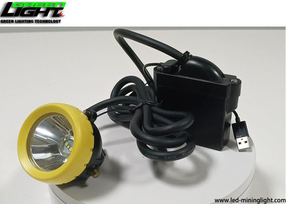 چراغ ایمنی LED ماینینگ کلاه سخت چراغ پیشانی LED قابل شارژ 15000lux 6.8Ah مورد تایید CE