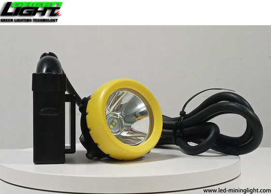 چراغ ایمنی LED ماینینگ کلاه سخت چراغ پیشانی LED قابل شارژ 15000lux 6.8Ah مورد تایید CE