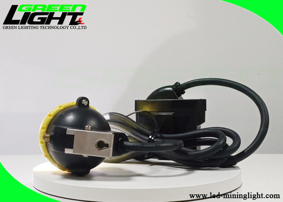 چراغ معدنی LED Kl4lm 12000lux 6.6Ah 14 ساعت زرد مشکی پوسته پلاستیکی ویژه