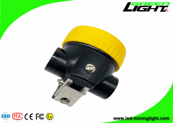 چراغ جلو ضد آب LED معدنی زغال‌سنگ بی سیم IP68 5000 لوکس روشنایی سبک وزن مواد کامپیوتری با ماندگاری طولانی