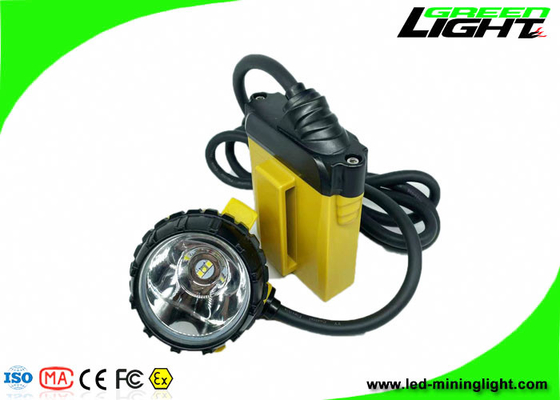 لامپ درپوش ماینرز ضد انفجار 25000 لوکس IP68 ضد آب 10400Ah باتری SAMSUNG 3W Cree Led بهترین چراغ پیشانی ماینینگ