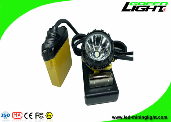 لامپ درپوش ماینرز ضد انفجار 25000 لوکس IP68 ضد آب 10400Ah باتری SAMSUNG 3W Cree Led بهترین چراغ پیشانی ماینینگ