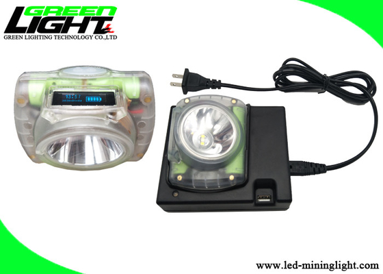 لامپ درپوش ماینر LED قابل حمل 15000lux سبک وزن باتری لیتیوم یونی قابل شارژ 6.8Ah