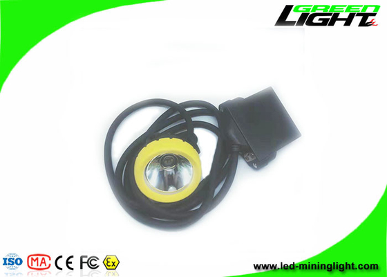 لامپ درپوش ماینر ضد آب IP68 10000 لوکس با پشتیبانی از شارژ USB 18 ساعت زمان کار برای معدن زغال سنگ زیرزمینی