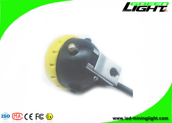 لامپ درپوش ماینر ضد آب IP68 10000 لوکس با پشتیبانی از شارژ USB 18 ساعت زمان کار برای معدن زغال سنگ زیرزمینی