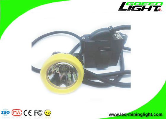 لامپ درپوش ماینر ضد آب IP68 10000 لوکس با پشتیبانی از شارژ USB 18 ساعت زمان کار برای معدن زغال سنگ زیرزمینی