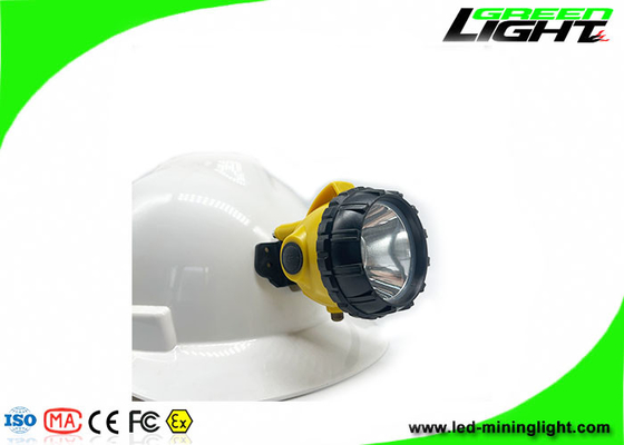 لامپ درپوش معدن LED ضد آب سیمی IP68 25000 لوکس شارژی هدلامپ 10400 مگا ساعت باتری SAMSUNG برای معدن زیرزمینی