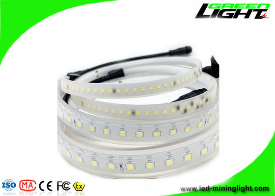 چراغ های نواری LED انعطاف پذیر سیلیکونی 1630 Lumen/M در فضای باز SMD 2835 140Leds For Mining Tunnel