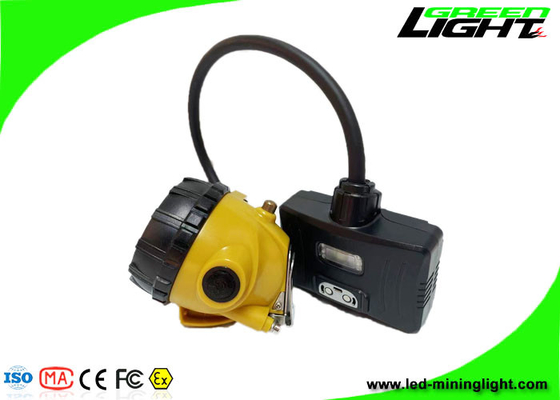 IP68 15000 Lux Mining Cap Lights باتری پاناسونیک 6800mAh برای معدن زیرزمینی