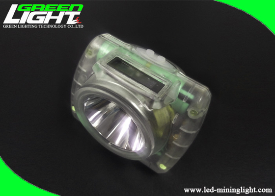 چراغ جلوی 232 lum معدنچی ذغال سنگ شارژی USB، پوسته ABS سبک وزن