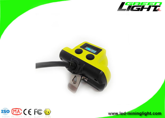 چراغ درپوش ماینر LED با ظرفیت 13600 MAh IP68 ضد آب 25000 لوکس لامپ معدنچی زغال سنگ