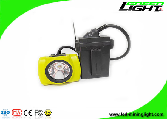 چراغ درپوش ماینر LED با ظرفیت 13600 MAh IP68 ضد آب 25000 لوکس لامپ معدنچی زغال سنگ