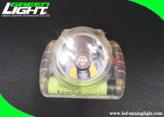 چراغ جلوی 232 lum معدنچی ذغال سنگ شارژی USB، پوسته ABS سبک وزن