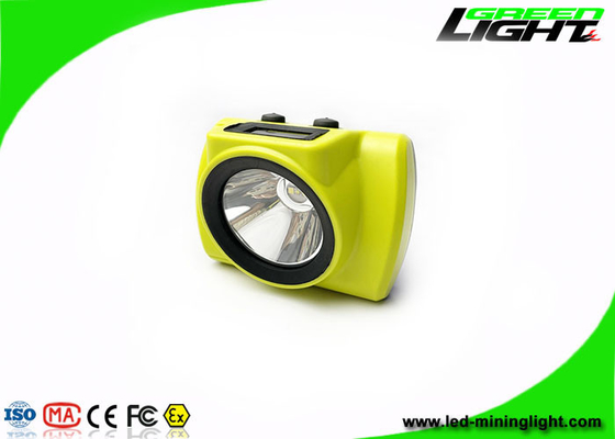 صفحه نمایش OLED 18000 Lux LED ماینینگ چراغ درپوش ضد انفجار 6.8Ah چراغ جلو ماینرز شارژی شارژی بی سیم