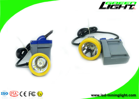 چراغ کلاه ماینر LED Cree Miners 15000Lux 6.6Ah قابل شارژ 216lum برای زیرزمین