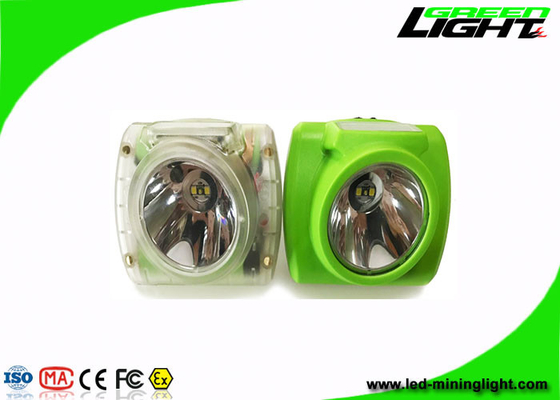 232lum 13000 lux زیرزمینی LED ماینینگ چراغ جلو 480mA 6.8Ah قابل شارژ با شارژر USB