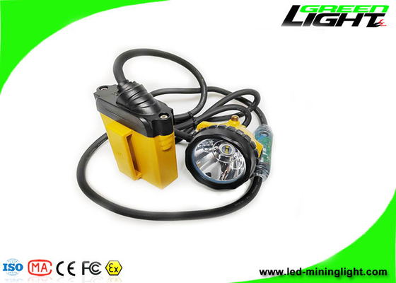 10.4Ah چشمک زن LED درپوش ماینینگ چراغ های جام آلومینیومی ABS PC 25000Lux