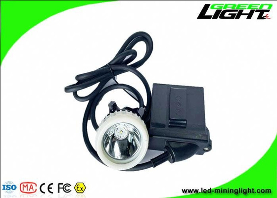 چراغ های درپوش ماینینگ 6600 میلی آمپر 4000/10000Lux ضد انفجار شارژی IP67 لامپ درپوش ماینرز با سیم LED ضد آب
