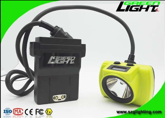 چراغ های معدن زغال سنگ 13.6Ah باتری پاناسونیک USB 25000Lux 530lum IP68 ضد آب درپوش ماینر