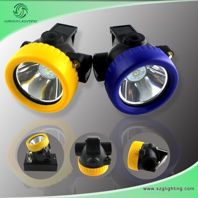 چراغ های LED کلاه سخت معدن بی سیم 2600mA ، چراغ درپوش LED Cree ضد آب 3.7 ولت