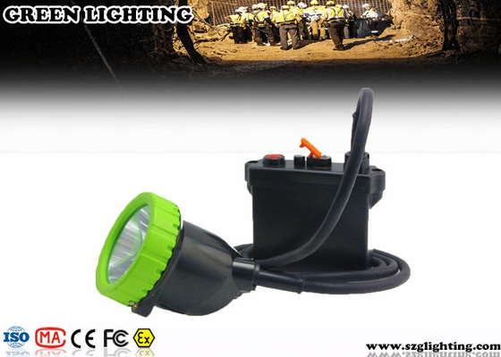 چراغ های درپوش معدنی Cree IP67 11.2Ah 5W چراغ چهار رنگ ATEX تأیید شده است