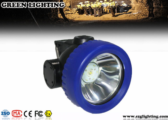 4000 Lux 0.6W LED Mining Light 171g وزن سبک 2.2Ah باتری لیتیوم یون