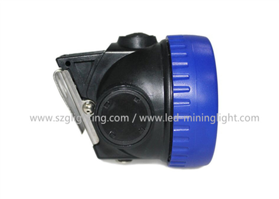 4000 Lux 0.6W LED Mining Light 171g وزن سبک 2.2Ah باتری لیتیوم یون