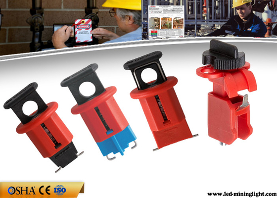 Glass Outled Lock Out Tag Output for Circuits Breakers Nylon PA Material