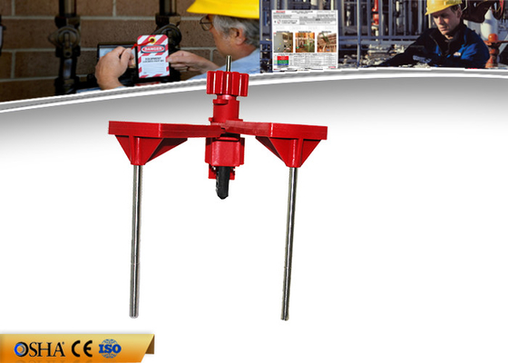 ABS Gate Valve Lockout Device Double Control Arm 647g weight