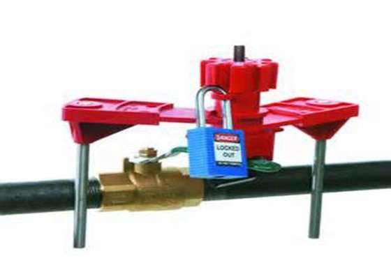 ABS Gate Valve Lockout Device Double Control Arm 647g weight
