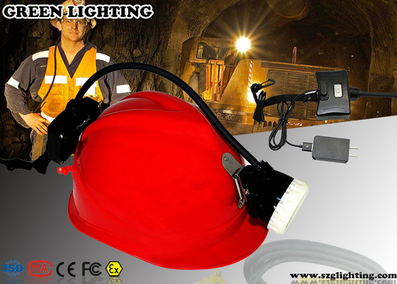 چراغ درپوش معدنی نیمه سیم دار IP67 5.6AH 8000 Lux روشنایی قوی