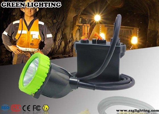 50000 Lux Led Headlamp قابل شارژ ، 4 رنگ روشنایی ماینر درپوش لامپ