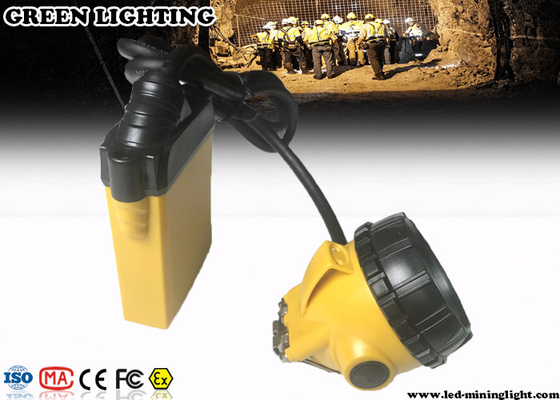 چراغ درپوش زیرزمینی 3W 10.4Ah ، چراغ جلو LED قابل شارژ با چراغ هشدار دهنده