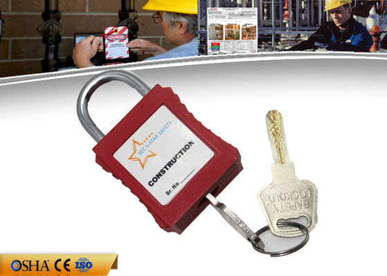 قفل ایمنی قفل ایمنی ZC-G101 ABS Xenoy قفل مینی استیل 20 میلی متری