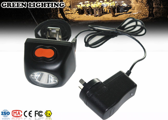 چراغ جلو LED قابل شارژ دیجیتال ضد انفجار GL4.5-A 1W 4.5Ah 234g