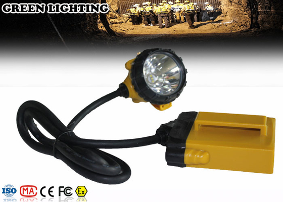 چراغ جلو LED قابل شارژ GL12-A IP68 490g وزن 3W 25000Lux 10.4Ah