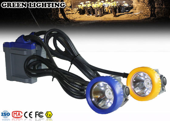 GLT-7B ضد انفجار IP67 3W 10000lux چراغ جلو قابل شارژ LED 560 گرم