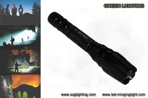 چراغ قوه LED قابل شارژ 10 وات برای شکار / پیاده روی / کمپینگ / ماهیگیری
