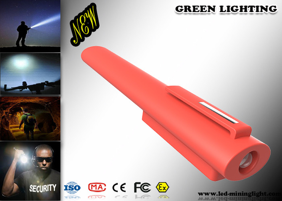 140 Lum IP65 LED Flashlight Torch Pen Style ABS Material Micro USB Charger