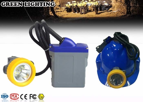چراغ جلو شارژی 15000 Lux Cree ، چراغ های کلاه سخت 1.2W زمان کار 1.2W