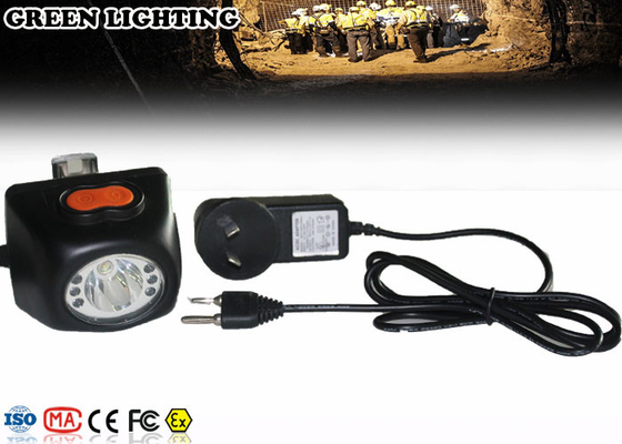 چراغ جلو LED قابل شارژ دیجیتال ضد انفجار GL4.5-A 234g 125LUM IP67