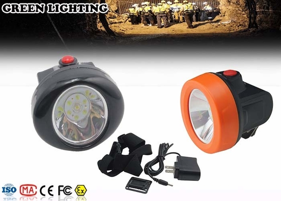 چراغ جلو LED قابل شارژ IP68 1W 2.8Ah باتری 4000 لوکس روشنایی