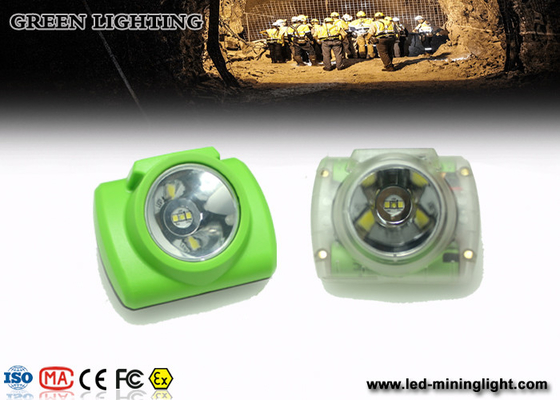 15000 Lux LED Mining Light، Illuminance Oled Screen Miners Cap Lamp 1W