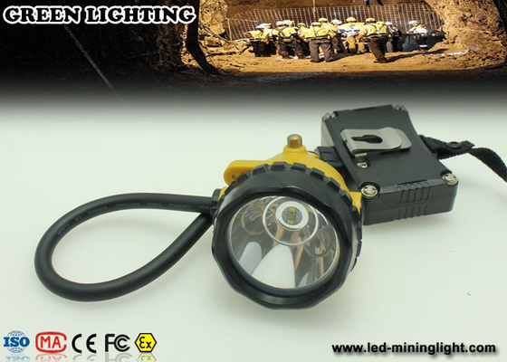 15000 Lux superbright cree Mining Cap Lights msha نوار بازتابنده عملکرد sos را تصویب کرد