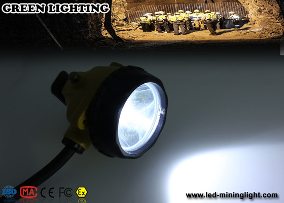 15000 Lux superbright cree Mining Cap Lights msha نوار بازتابنده عملکرد sos را تصویب کرد