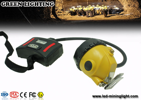 15000 Lux superbright cree Mining Cap Lights msha نوار بازتابنده عملکرد sos را تصویب کرد