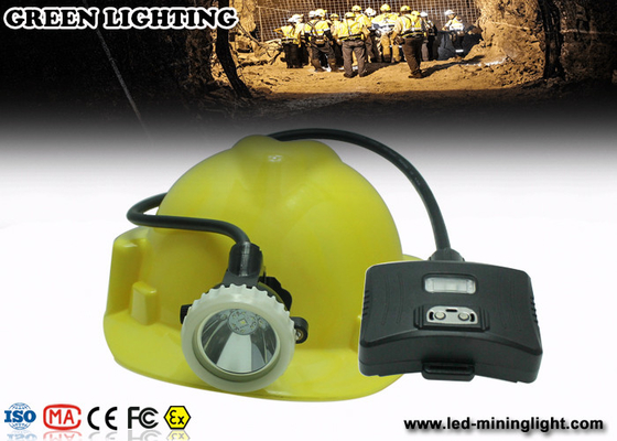 چراغ های معدن دار High Power 10000 Lux Superbirngt Led / چراغ های کلاه سخت استخراج وزن سبک
