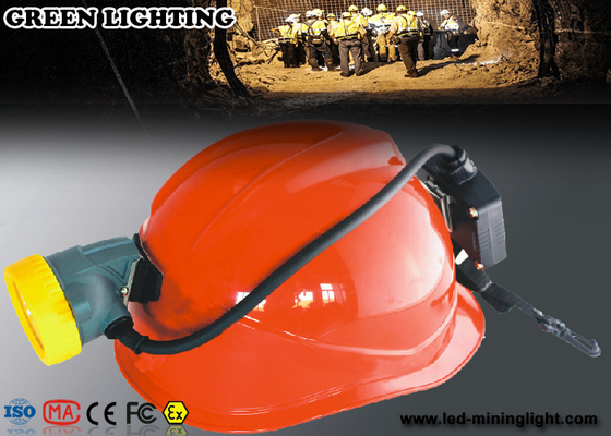 چراغ پیش بینی معدن ذغال سنگ ضد آب IP68 قابل شارژ ، 10000 Lux CREE چراغ درپوش معدن LED