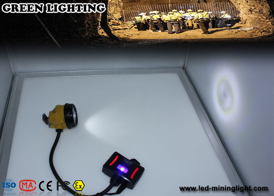 15000 Lux superbright cree Mining Cap Lights msha نوار بازتابنده عملکرد sos را تصویب کرد