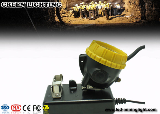 چراغ های جلو قابل شارژ معدنچی قابل شارژ 348 Lum Explosion Proof / IP68 ضد آب